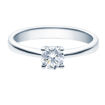 Diamantring forlovelsesring 0,50 ct i 14kt gull. Lilya - 18008050