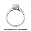 Diamantring forlovelsesring 0,50 ct i 14kt gull. Naima - 18009050
