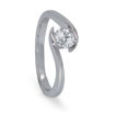 Diamantring forlovelsesring 0,30 ct i 14kt gull. Afrodite - 18015030