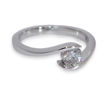 Diamantring forlovelsesring  0,40 ct i 14kt gull. Afrodite - 18015040