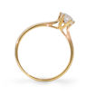 Forlovelsesring  med lab grown diamant 0,50 ct  River (E) VS i gult gull. Leticia - 18007050LG-gg