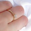 Forlovelsesring  med lab grown diamant 0,50 ct  River (E) VS2. Leticia - 18007050LG