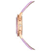 Swarovski klokke Octea Chrono watch Swiss Made, Leather strap, Purple, Rose gold-tone finish - 5690804