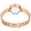 Swarovski klokke Matrix Bangle watch Swiss Made, Crystal bracelet, Green, Champagne gold-tone finish - 5690808