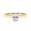 Forlovelsesring  med oval lab grown diamant - 0,70 ct  River - VS - 200627