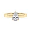 Forlovelsesring  med dråpeformet lab grown diamant - 0,70 ct  River - VS - 200626