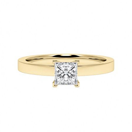 Forlovelsesring  med prinsesse lab grown diamant - 0,70 ct  River - VS - 200628