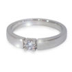 Iselin alliansering i hvitt gull med diamant - 8501015