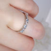 Diamantring i gull 14kt med topas og 0,013 ct W-Si - COC00376t