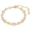 Swarovski armbånd Imber Tennis bracelet Mixed cuts, White, Gold-tone plated - 5705471
