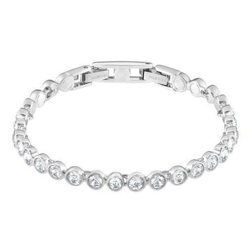 Swarovski armbånd Tennis Bracelet, White, Rhodium Plating - 1791305
