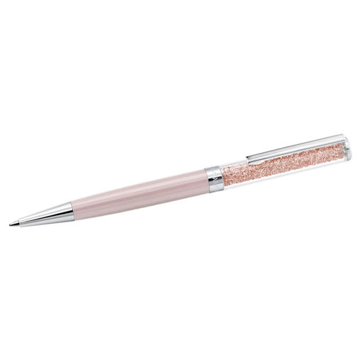 Swarovski Crystalline ballpoint pen, Pink, Pink lacquered, Chrome plated - 5224391