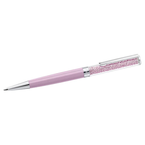 Swarovski Crystalline ballpoint pen, Purple, Purple lacquered, Chrome plated - 5224388