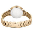 Swarovski klokke Matrix 3-link watch Swiss Made, Metal bracelet, Gold tone, Champagne gold-tone finish - 5715026