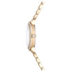 Swarovski klokke Matrix 3-link watch Swiss Made, Metal bracelet, Gold tone, Champagne gold-tone finish - 5715026