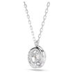 Swarovski smykkeDextera pendant Round cut, White, Rhodium plated - 5733400