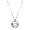 Swarovski smykkeDextera pendant Round cut, White, Rhodium plated - 5733400