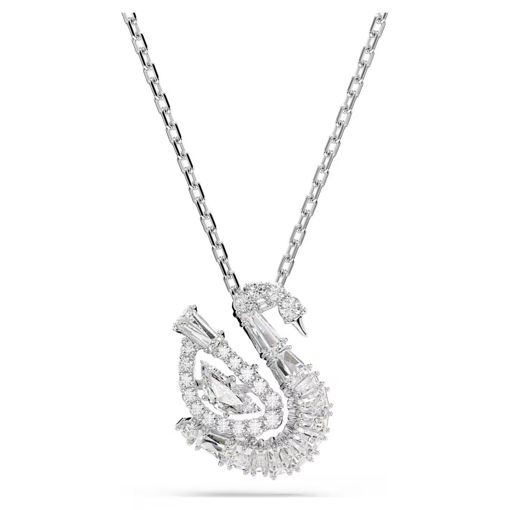 Swarovski smykke Swan pendant Mixed cuts, Swan, White - 5732412