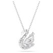Swarovski smykke Swan pendant Mixed cuts, Swan, White - 5732412