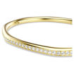 Swarovski armbånd Dextera bangle Octagon shape, Round cut, White, Gold-tone plated - 5724581