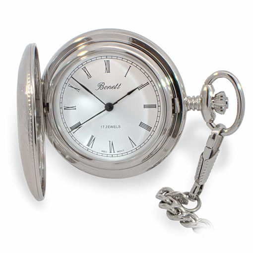 Bonett lommeur mekanisk inkl. kjede - 460