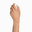 Swarovski armbånd Imber bracelet Round cut, White, Rose gold-tone plated - 5730677