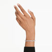 Swarovski armbånd Mesmera bracelet Mixed cuts, White, Rhodium plated - 5731959