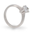 Forlovelsesring Gaia med Oval Lab Grown diamant i 1.00 ct og River (D) - VS1 - LG100gg
