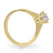 Forlovelsesring Margrete med Oval Lab Grown diamant i 0,50 ct og River (D) -VS1 - LAB1611650RVGU