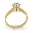 Forlovelsesring Margrete med Oval Lab Grown diamant i 0,50 ct og River (D) -VS1 - LAB1611650RVGU