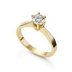 Forlovelsesring Margrete med Lab Grown diamant i 0,70 ct og River (D) -VS1 - LAB1611670RVGU