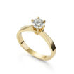 Forlovelsesring Margrete med Lab Grown diamant i 0,40 ct og River (D) -VS1 - LAB1611640RVGU