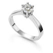 Forlovelsesring Margrete med Oval Lab Grown diamant i 0,70 ct og River (D) -VS1 - LAB1611670RVHV