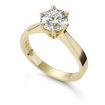 Forlovelsesring Margrete med Oval Lab Grown diamant i 2,00 ct og River (D) -VS1 - LAB16116200RVGU