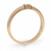 Iselin alliansering med diamant i gult gull- 85010070