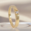 Iselin alliansering i 14 karat gult gull - 85010100