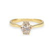 Forlovelsesring med Oval Lab Grown diamant i 0.70 ct og River (E) -VS2 - LG070gg