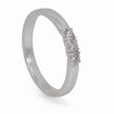 Iselin alliansering 585 / 14 karat hvitt gull med 0.05 ct. TW-Si - 8503070