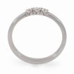 Iselin alliansering i hvitt gull med diamanter - 8503070