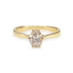 Forlovelsesring med Oval Lab Grown diamant i 0.70 ct og River (E) -VS2 - LG070gg