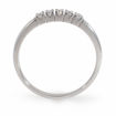 Elegant ring med klare steiner - 8505030