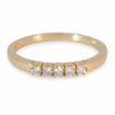 Alliansering i 14 k gult gull med diamanter - 85050300