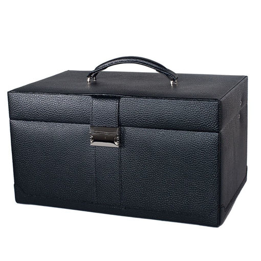 Smykkeskrin 325x210x180mm  sort - 3463517