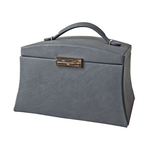 Smykkeskrin, grå, 280x190x180 mm - 3463547