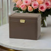 Smykkeskrin, Brun/kitt- 3463816