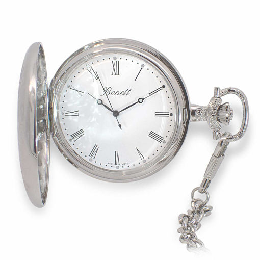 Bonett lommeur mekanisk inkl. kjede - 462