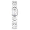 Swarovski klokke Watch Octagon cut bracelet, White, Stainless steel - 5729182