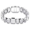 Swarovski klokke Watch Octagon cut bracelet, White, Stainless steel - 5729182