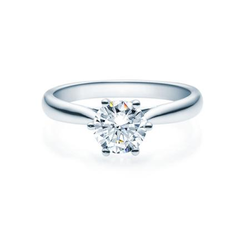 Forlovelsesring  med lab grown diamant 1,5 ct  River (D/E) VS1 3 x Excellent i hvitt gull - 18007150LG