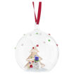 Swarovski figurer Holiday Cheers Tree and Snowman Ball Ornament - 5701509